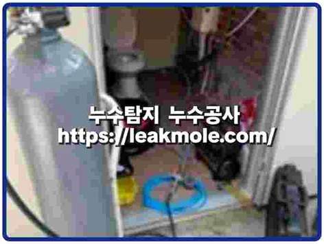 법원읍 누수탐지 배관 접합부 최소 절개 교체 현장