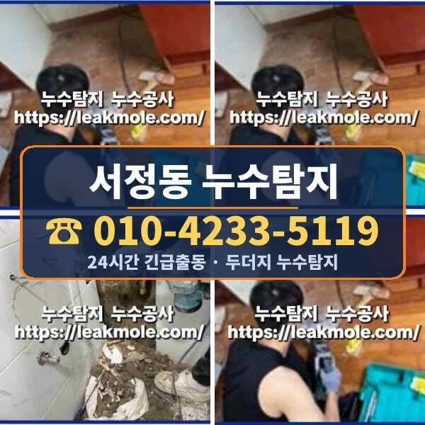 서정동 누수탐지