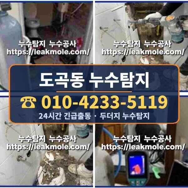 도곡동 누수탐지