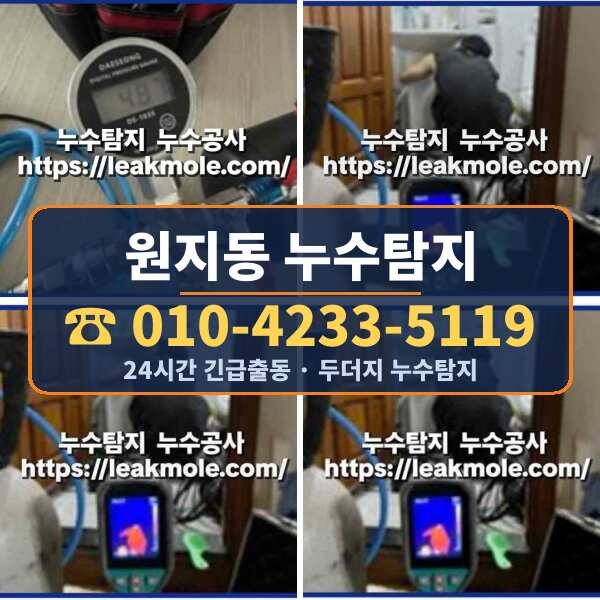 원지동 누수탐지