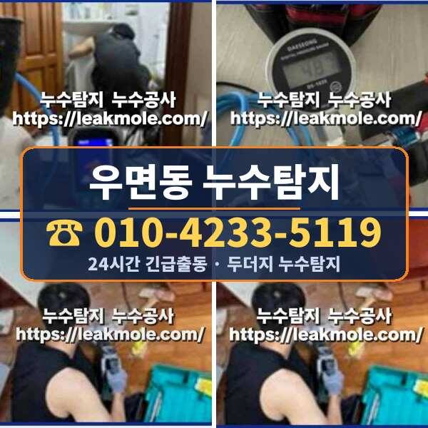 우면동 누수탐지
