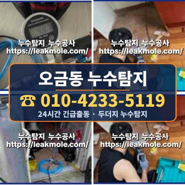 오금동 누수탐지